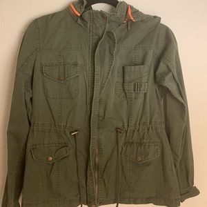Green anorak/utility jacket